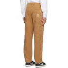 Stussy Tan Canvas Washed Work Pants