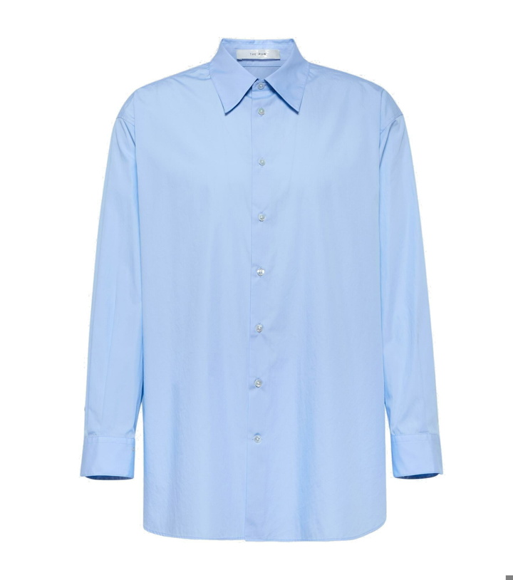 Photo: The Row - Lukre long-sleeved cotton shirt