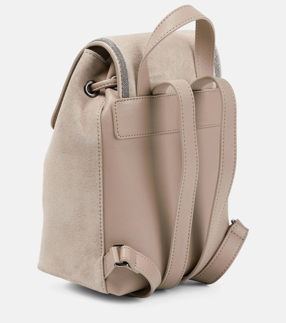 【★エレガント★】Brunello Cucinelli ☆ バケットバッグ Brunello Cucinelli - Embellished suede backpack Brunello