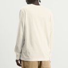 Moncler Men's Long Sleeve Cotton T-Shirt in White