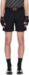 Ernest W. Baker Black Tailored Shorts