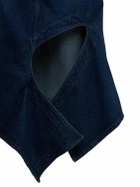 Y/PROJECT Asymmetric Slit Denim Midi Skirt