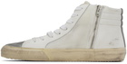 Golden Goose White Mid Star Sneakers