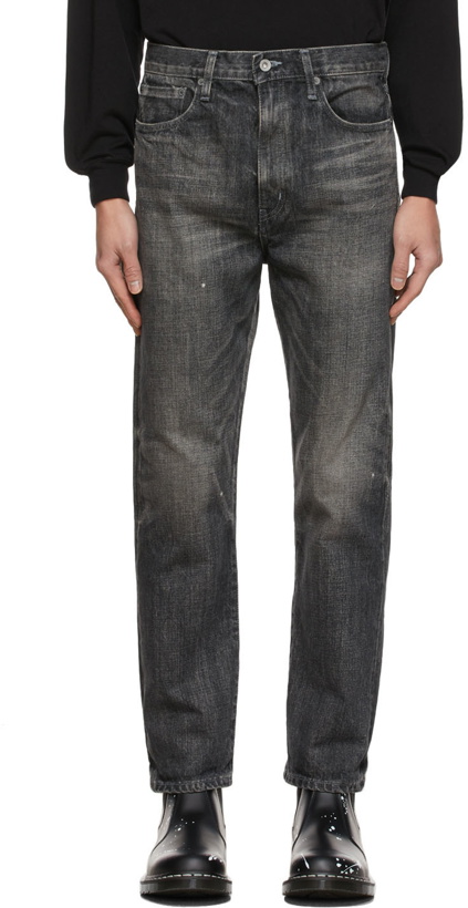 Photo: Neighborhood Grey Deep Mid Jeans