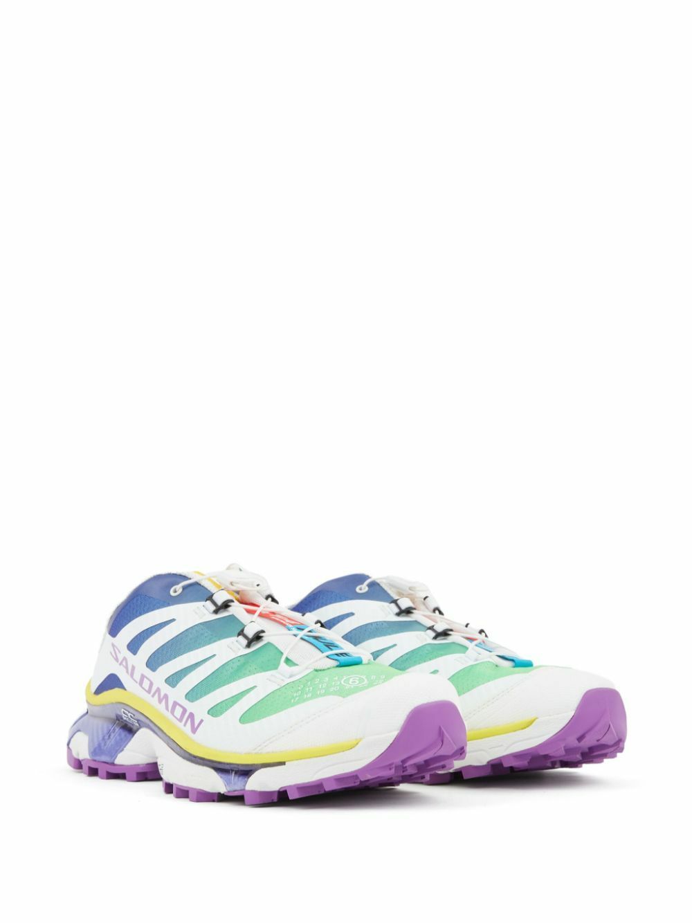 MM6 Maison Margiela X Salomon White XT-4 Low-Top Mules