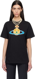 Vivienne Westwood Black Oversized Orb Classic T-shirt