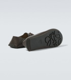 Loewe Rambla leather boat shoes