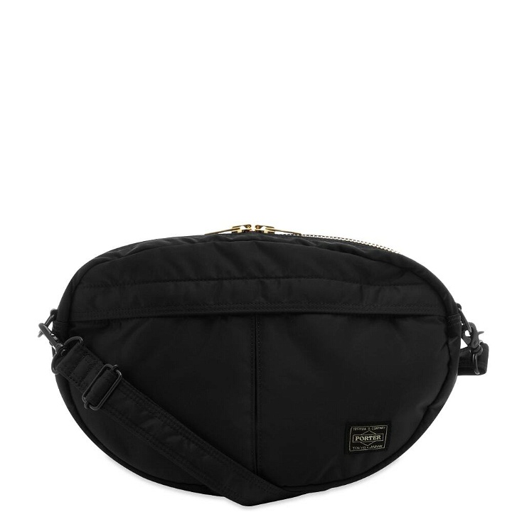 Photo: Porter-Yoshida & Co. Tanker Oval Shoulder Bag in Black