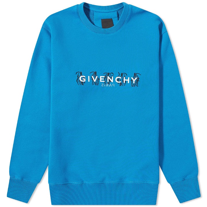 Photo: Givenchy Reverse Logo Crew Sweat