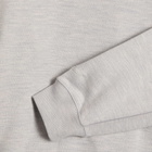 Nike Wool Classics Wool Sweatshirt in Matte Silver/Heather Grey