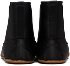 ABRA Black Satin Baby Boots
