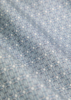 Che Lucena Printed Satin-twill Shirt Light Blue