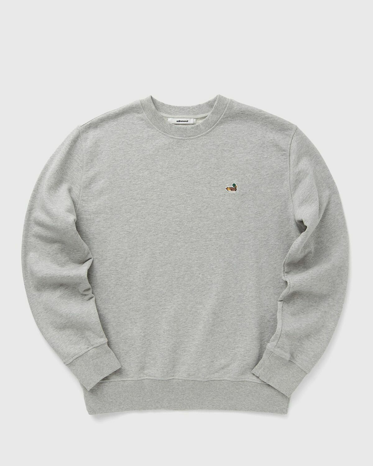 Edmmond Studios DUCK PATCH Grey Mens Sweatshirt