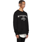 mastermind WORLD Black Missions Sweatshirt