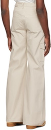 Maisie Wilen Off-White Argon Cargo Pants