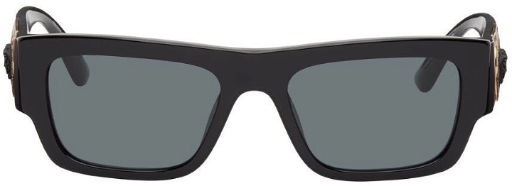 Photo: Versace Black Rectangular Sunglasses