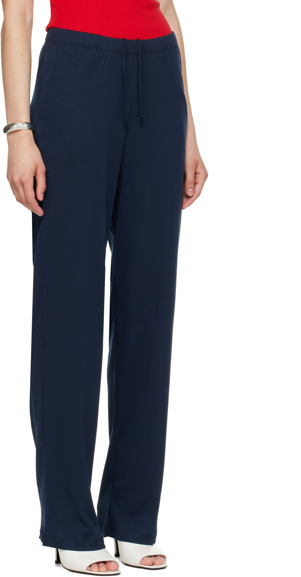 FLORE FLORE Navy Sophie Trousers