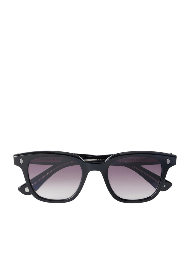 Photo: Garrett Leight California Optical - Broadway D-Frame Tortoiseshell Acetate Sunglasses
