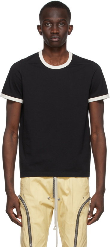 Photo: Rick Owens Black Banded T-Shirt