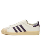 Adidas Men's Jabbar Lo Half Shell Sneaker in Off White/Violet/Warm Vanilla