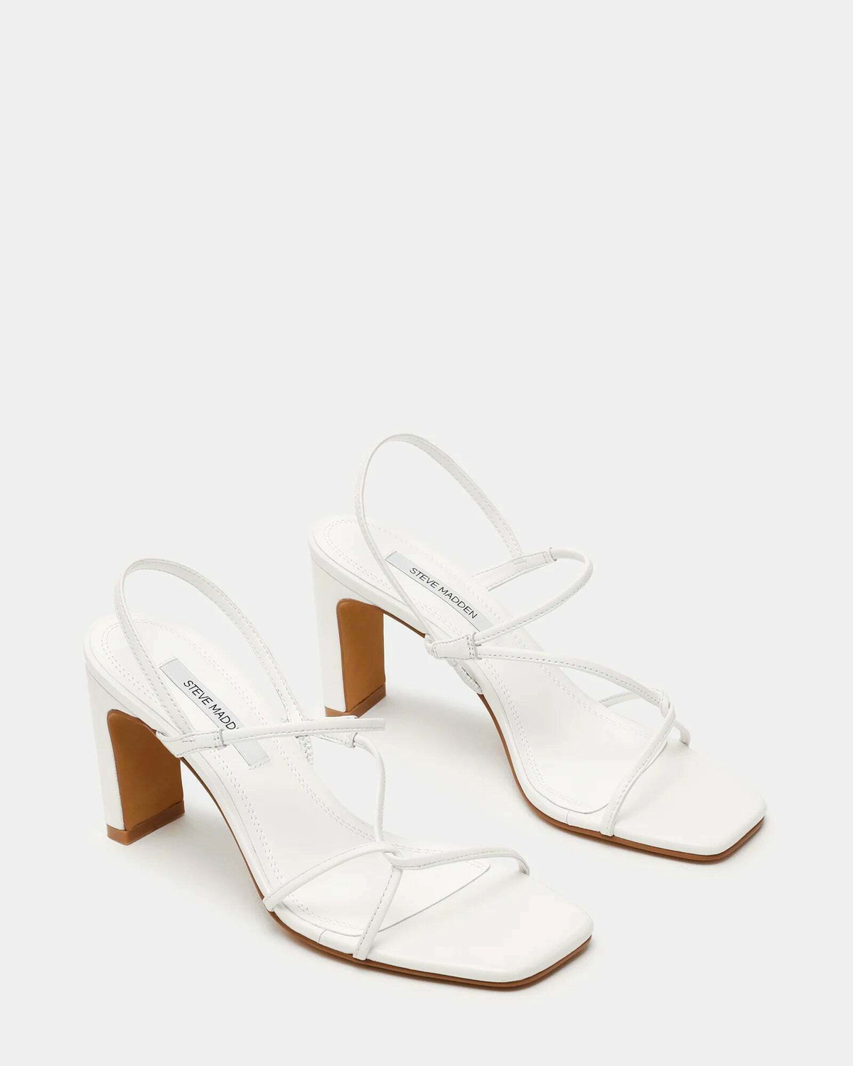 Steve Madden Vinetia Heels in White