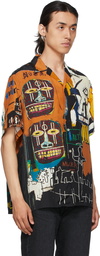 WACKO MARIA Multicolor Jean-Michel Basquiat Edition 'Guilty Parties' Short Sleeve Shirt