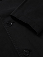 YMC - Garment-Dyed Cotton-Blend Twill Jacket - Black