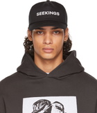 SEEKINGS Black Logo Cap