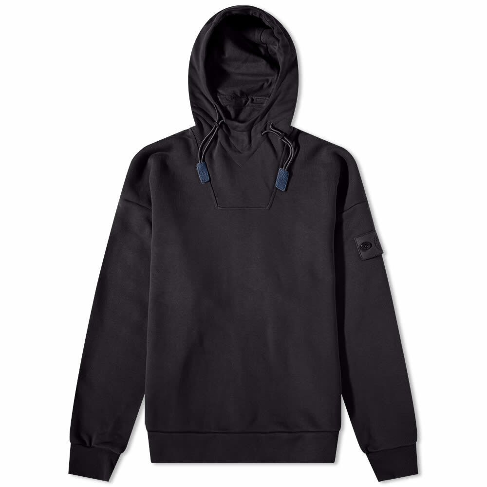 Stone island ghost piece popover hoody sale