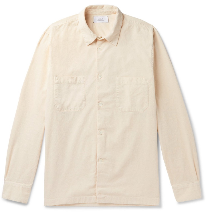 Photo: MR P. - Paul Stretch-Cotton Needlecord Shirt - Neutrals