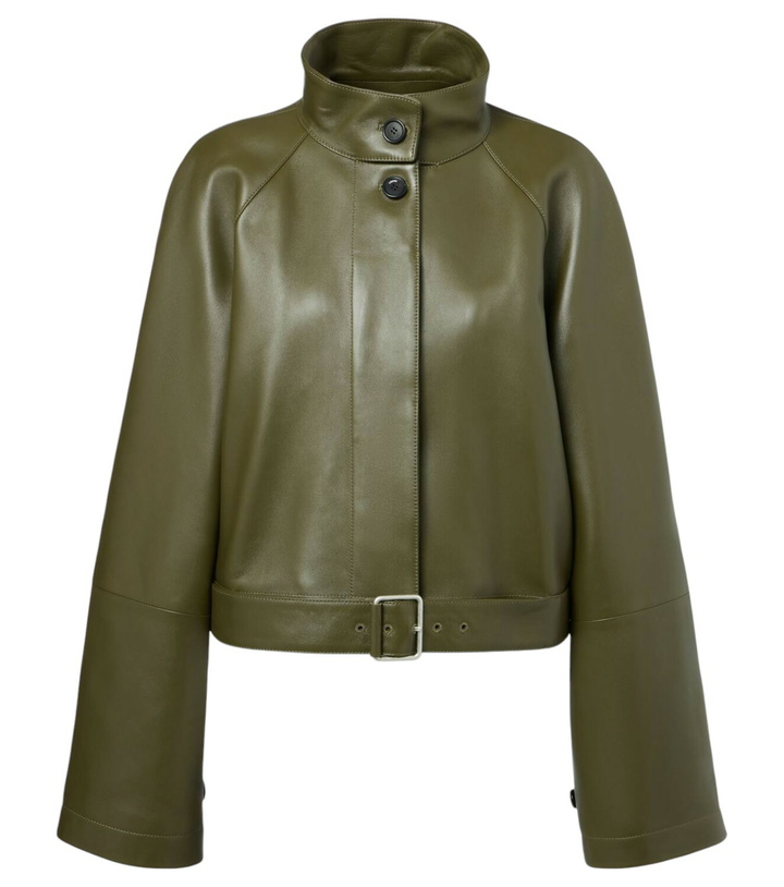 Photo: Loewe Anagram leather jacket