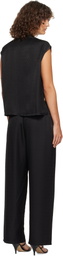 Sleeper Black Sakura Lounge Jacquard Pyjama Set