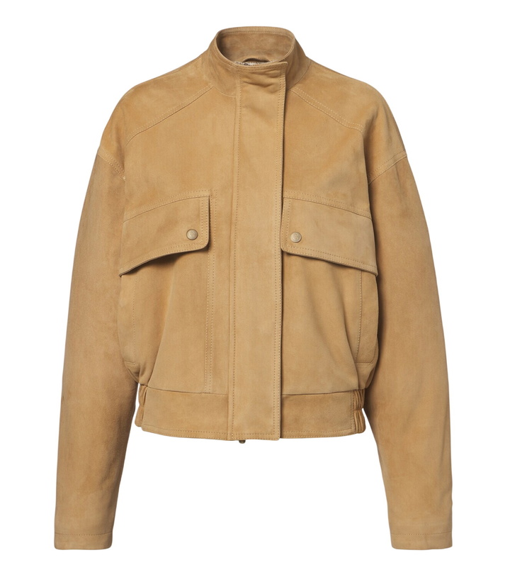 Photo: Eleventy Suede bomber jacket