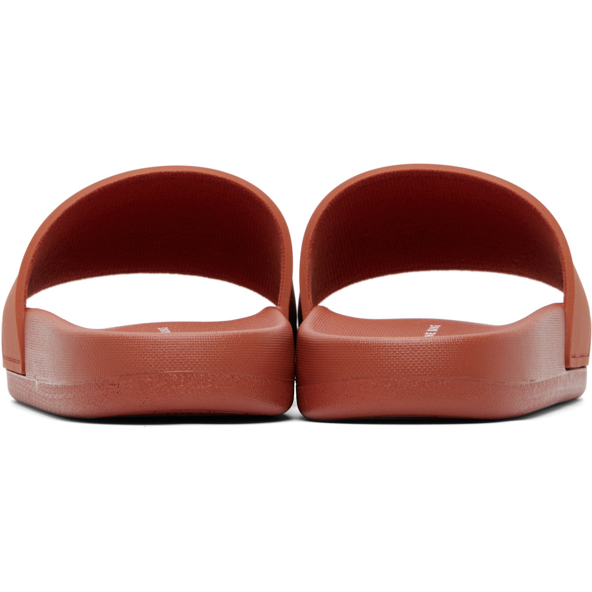 ANINE BING Red Isla Slides