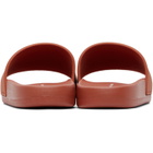 ANINE BING Red Isla Slides