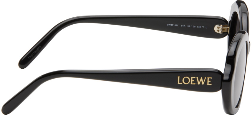 Oval Sunglasses Black - Loewe