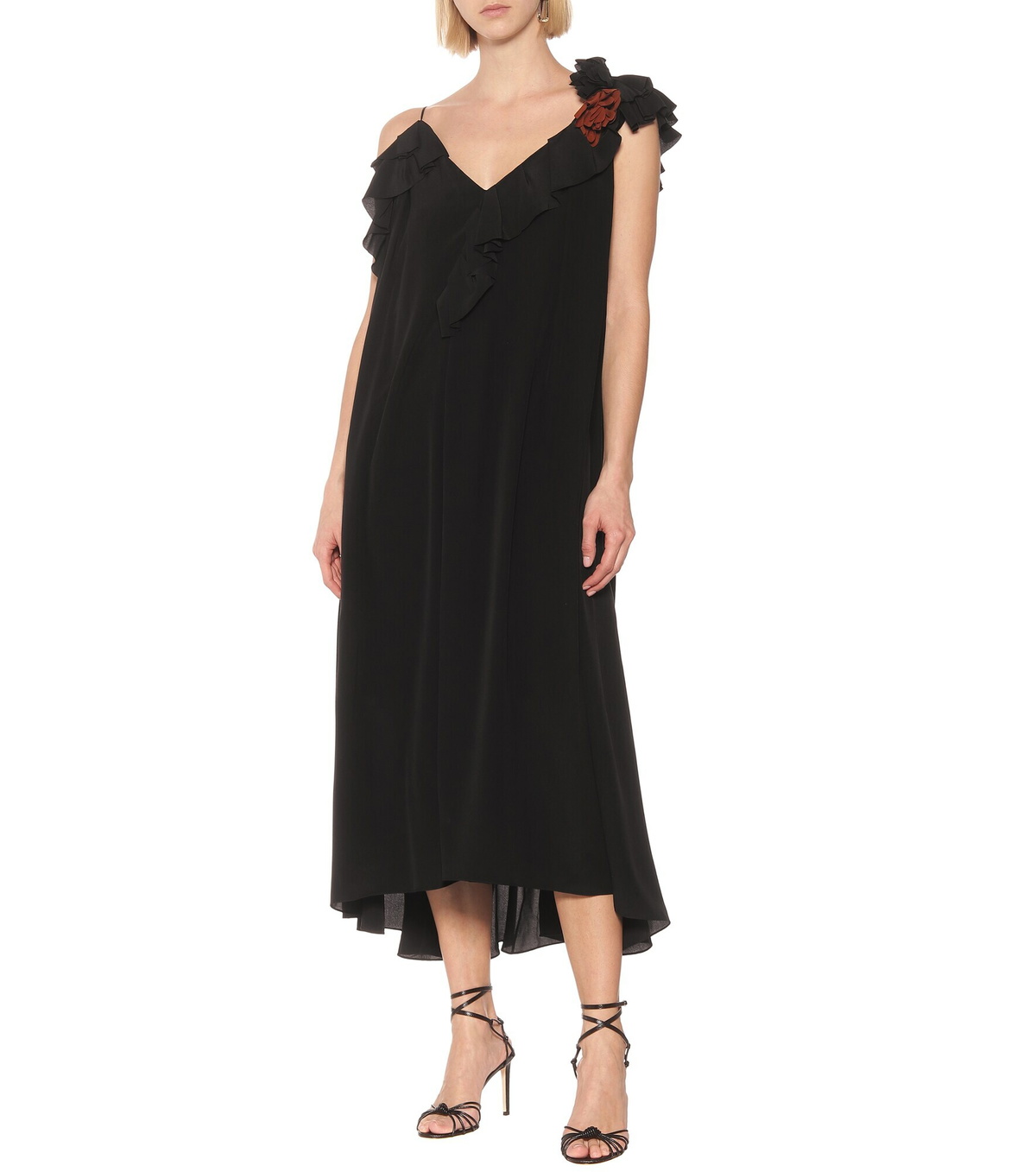 Victoria Beckham - Silk crêpe de chine dress