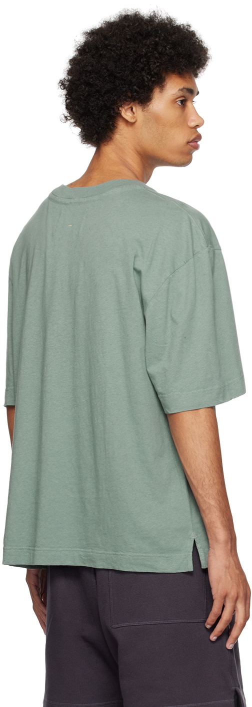 MHL by Margaret Howell Green Simple T-Shirt
