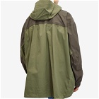 Givenchy Men's Two Tone Shell Jacket in Olive Green