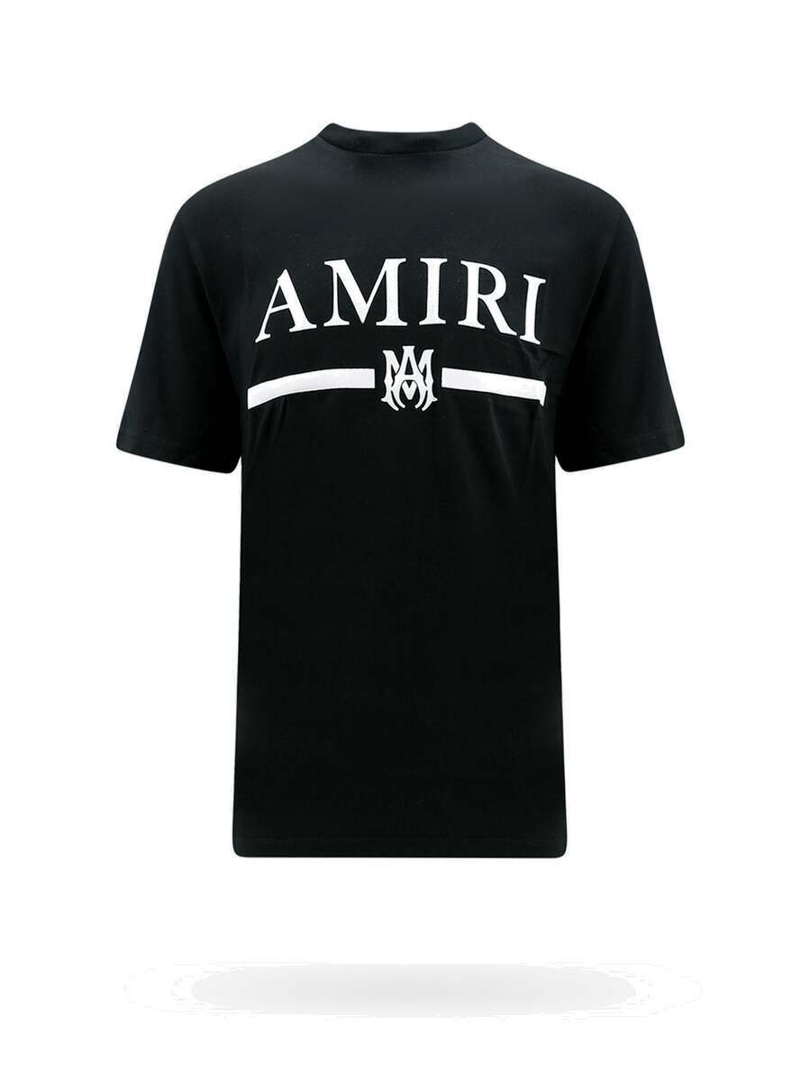 AMIRI ボーンズ スタックド 半袖 ロゴ Tシャツ Black 関税送料込 org.jpg