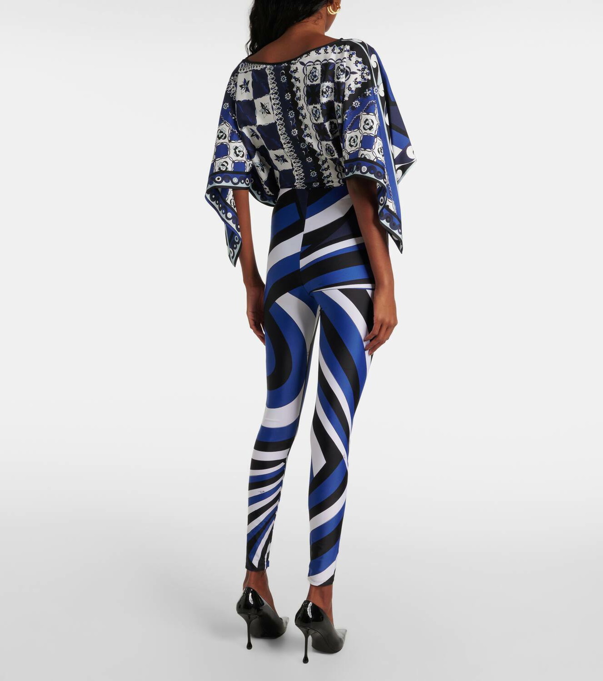 Pucci Iride high-rise leggings