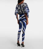 Pucci Iride high-rise leggings