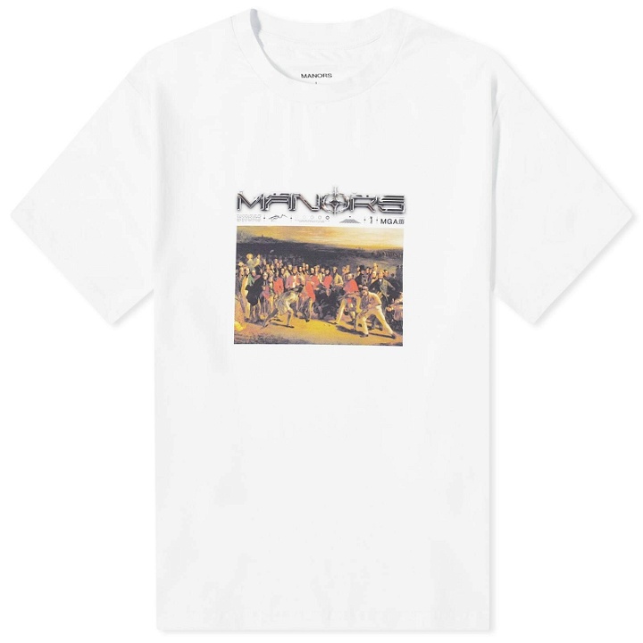 Photo: Manors Golf Men's The Final Putt T-Shirt in White