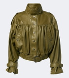 Chloé Cropped leather jacket