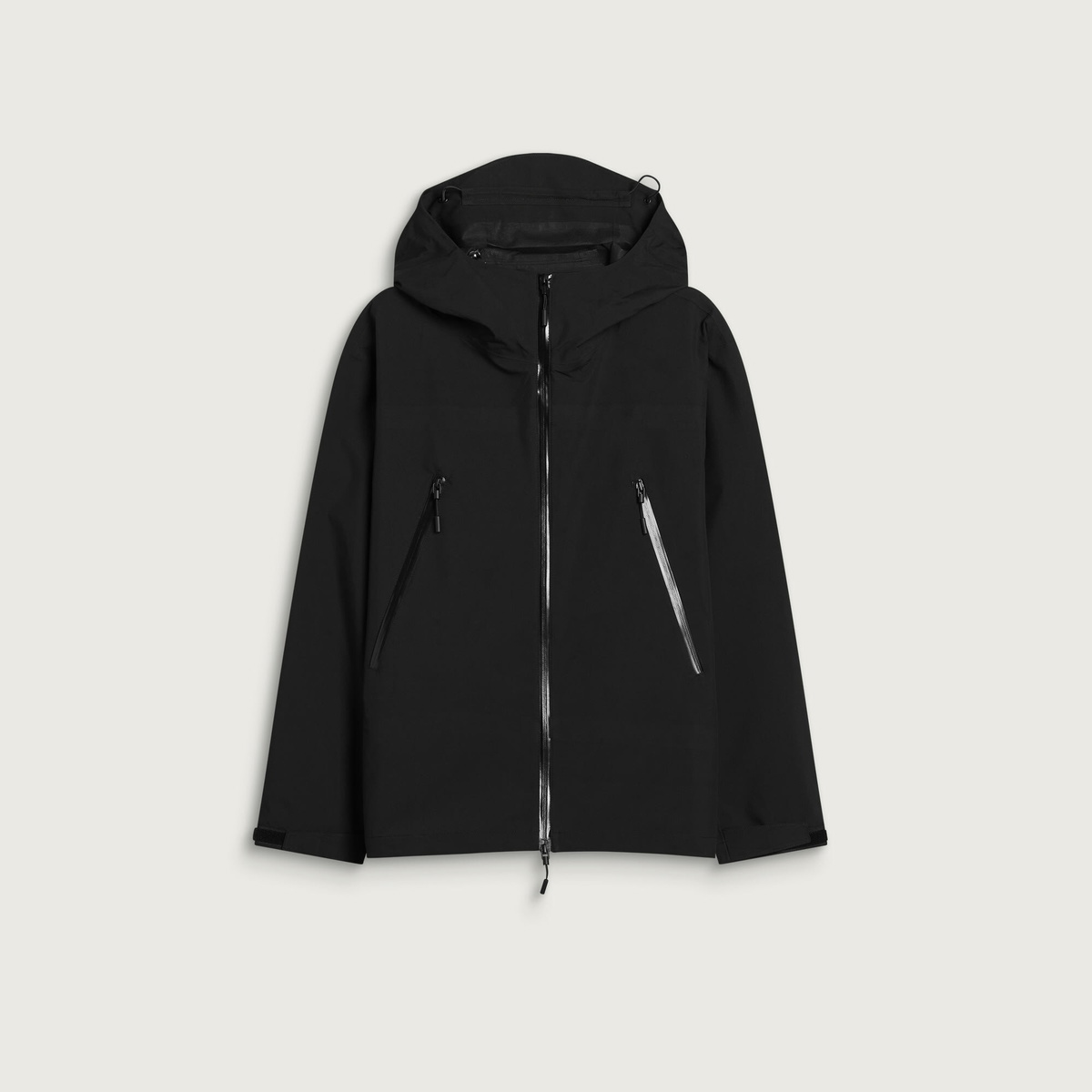 MKI Men's V3 Shell Hooded Jacket in Black