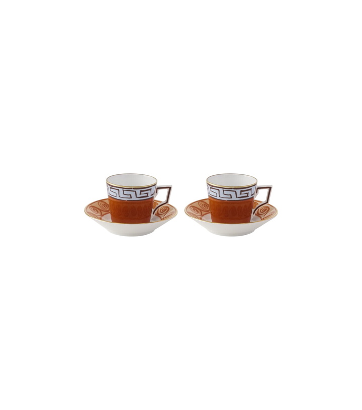 Photo: Ginori 1735 x Luke Edward Hall Il Viaggio di Nettuno set of 2 espresso cups