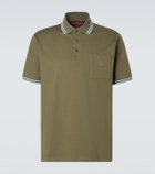 Gucci Cotton-blend piqué polo shirt