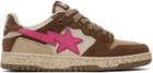 BAPE Brown SK8 STA #6 Sneakers