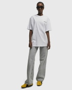 ROTATE Birger Christensen Oversized T-Shirt White Womens Shortsleefe