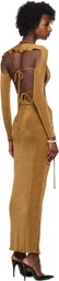 TYRELL SSENSE Exclusive Brown Camisole & Maxi Skirt Set